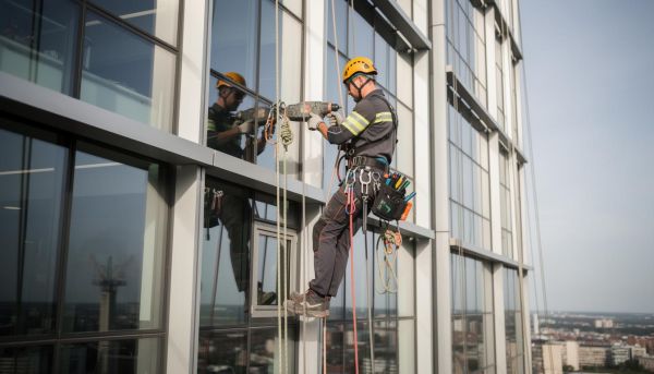 Pourquoi faire appel à une entreprise cordiste pour vos travaux en hauteur ?